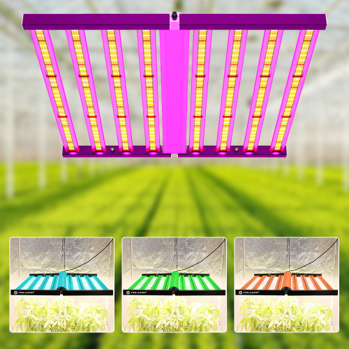 Phlizon pieghevole design a LED a LED 640 W Luce di coltivazione