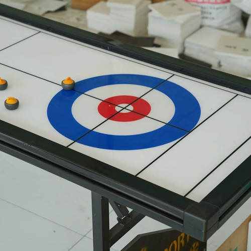 Synthetic Ice Rinks for Curling