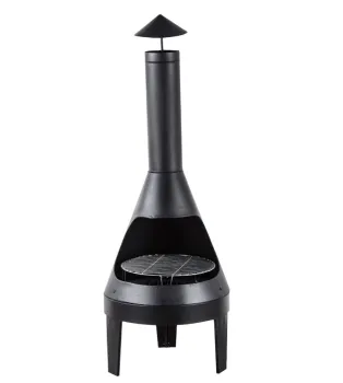 OL-F165 Outdoor Fire Pit Barbeque with Chimney