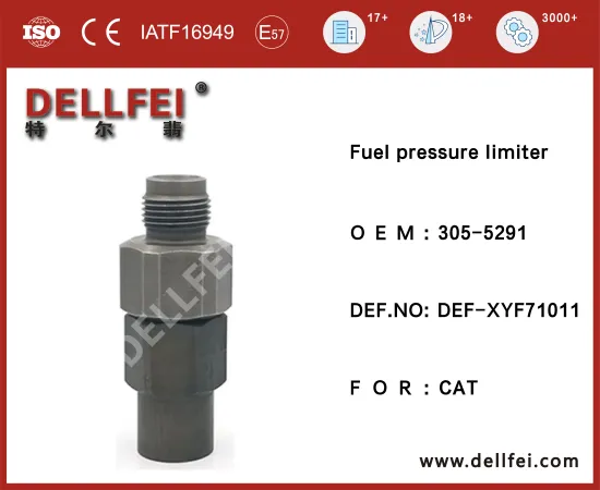 Diesel Common Rail Pressure Relief Valve 305-5291 for CAT