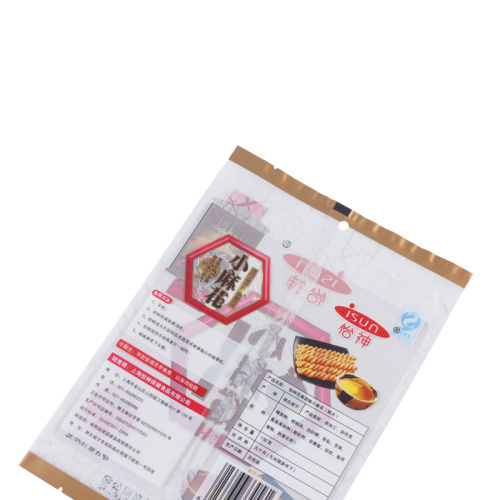 Tryckt Transparent Snacks Packaging Bag