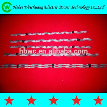 High quality of helical armor rods of helical protect cable fittings