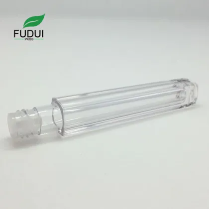 Clear Empty Square Makeup Lip Gloss Packaging