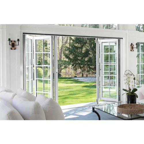  aluminium bifold doors Patio High Quality Exterior Bi Folding Balcony Door Supplier