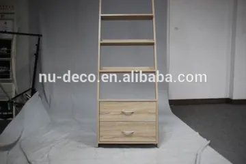 3D wooden wall shelf modern furniture