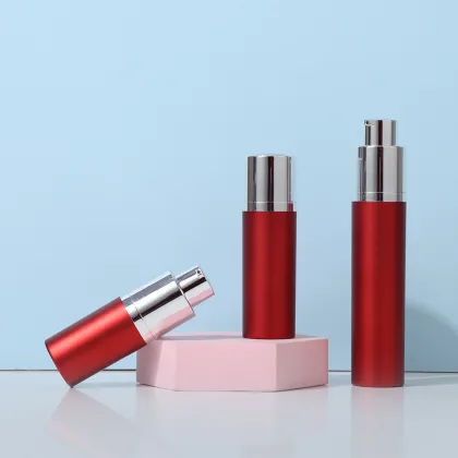Red Airless Bottle Multiple Specifications Lotion Bottle