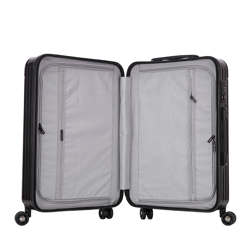 Huge capatity hardcase abs pc material luggage 6