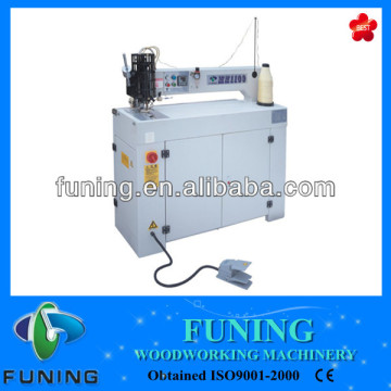 Veneer splicing stitching machine