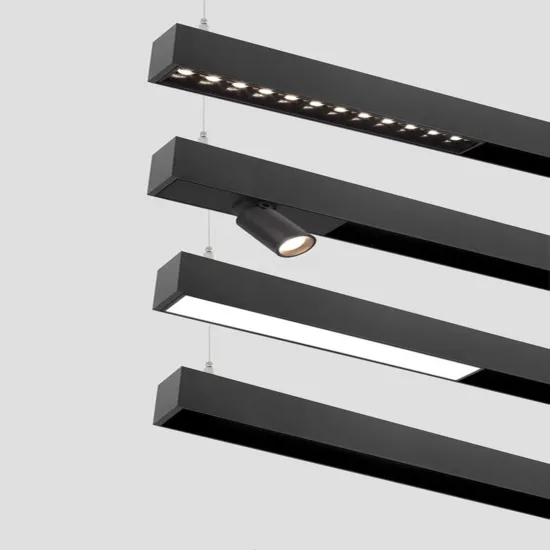 Factory Customization Office Ceiling Commercial Suspended LED Linear Pendant Light with CE