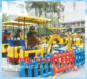 Amusement park entertainment forklifts construction toys
