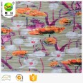 Drill Rayon Fabric Wholesale 100% polyester print pleated tulle knitted fabric Factory