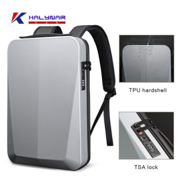 USB Charging Interface Anti-Theft Hard Shell Backpack