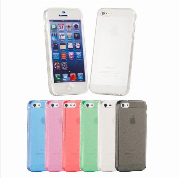 TPU Flip Cover Case for iPhone 5 (KT-11033)