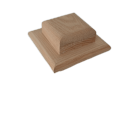 Pos Poplar Newel klasik untuk pemasangan tersuai