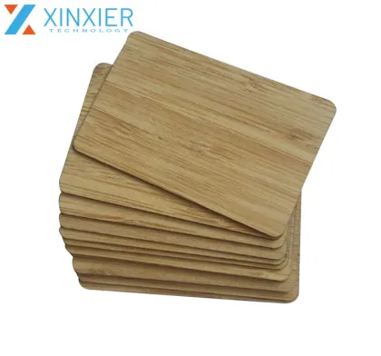 Custom Logo Wood NFC Hotel Key Cards Compatible with Kaba, Salto, Onity Systems at 13.56MHz ISO14443A 1k Memory
