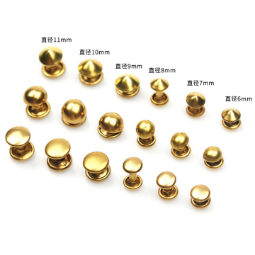 ISO9001 Certified Hardware Rivets: Double-Sided Decorative Rivets for Iron Hardware