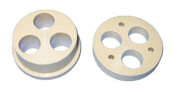 PEEK front and rear plugs are used in petroleum and petrochemical machinery