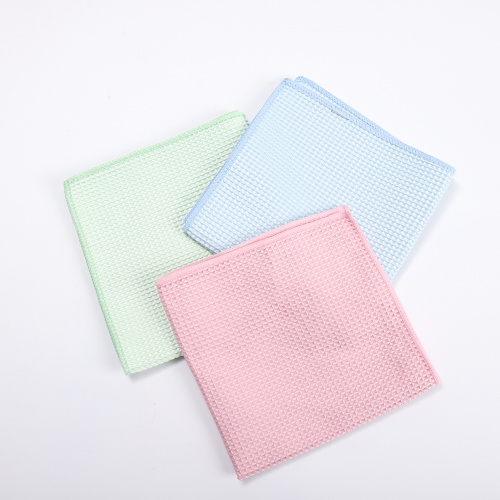 antibacterial microfiber waffle weave cloth