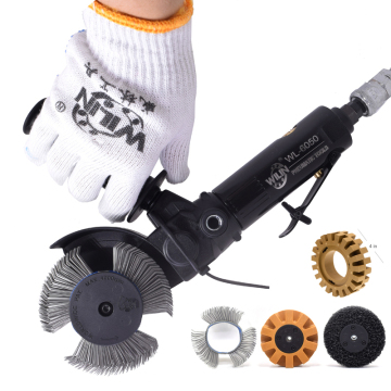 Kit de blaster de surface pneumatique pour la peinture, la rouille et l'élimination des autocollants
