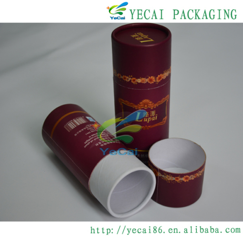 tubes spéciaux de stockage de pièces de papier avec fond scellé
