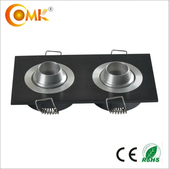 2*1w/2*3w CREE two heads adjustable led cabinet light OMK-D218S-2 non glare