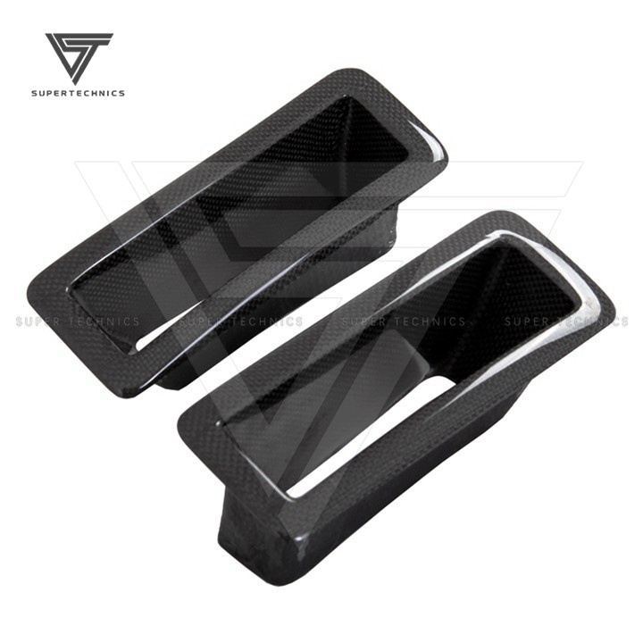 Vent Insert R33 Nismo Style Carbon Fiber Front Bumper Vent Air For Nissan R33 Gtr/gts ...