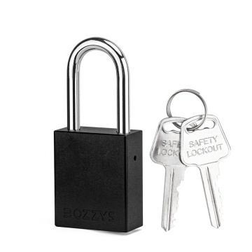 Loto Custom Non-Rekeyable Aluminum Padlock with Steel Shackle for Electrical Lockout/Tagout
