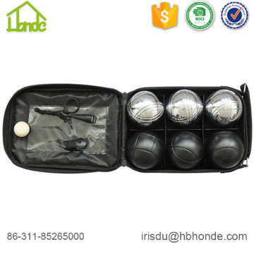 Petanque Boules Metal 6 Bocce Balls