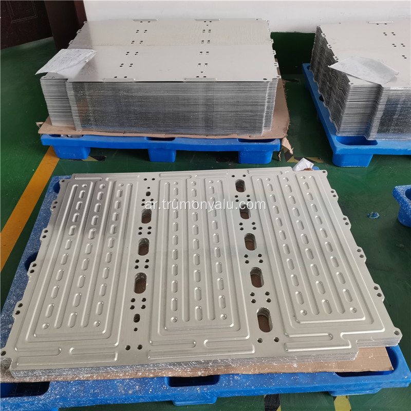 Aluminum water cooling plate for heat sink