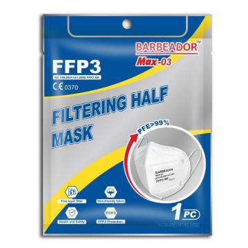 قناع الوجه FFP3 غير الطبي القابل للتصرف مع CE 0370