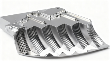 5-Axis CNC Machined Mold Insert
