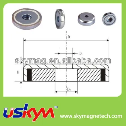 NdFeB pot magnet model B