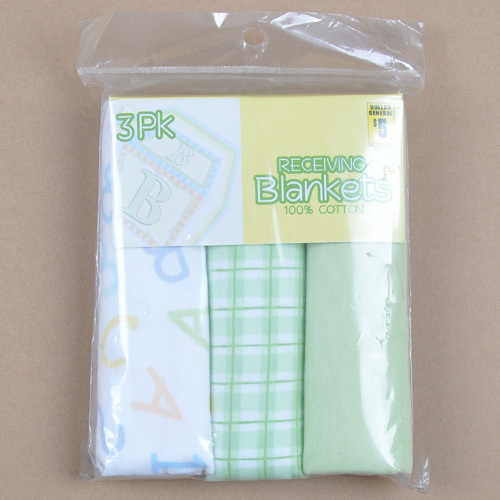 3 Pk Baby Blanket (DQBL179-N)