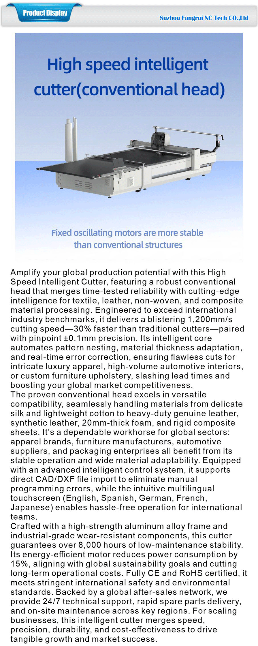 High-speed Cutting Machine -xiangqing1-FR014