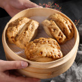 Ручные булочки на пару, настоянные на коричневом сахаре