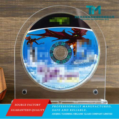Expositor de CD acrílico com base