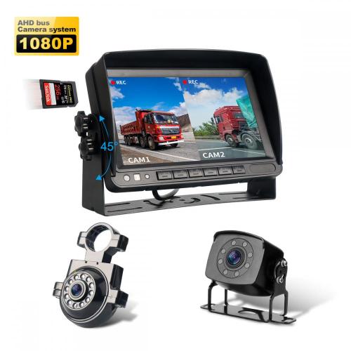 8 Led night vision truck rear backup camera