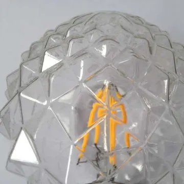 crystal glass G95 led filament bulb