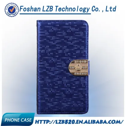 LZB wholesale letaher cell phone case for xiaomi Redmi
