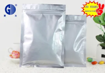 aluminum foil zipper food pouch bag
