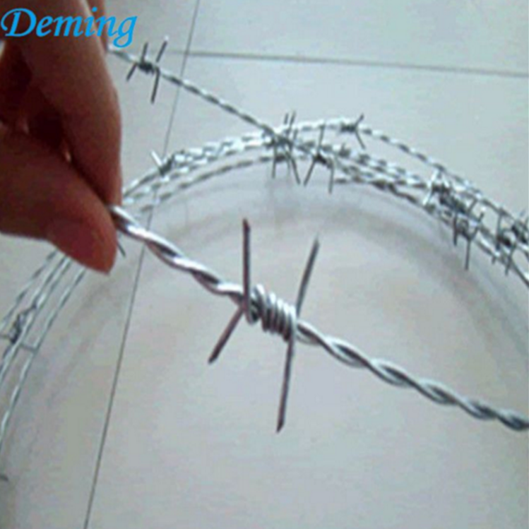 Factory Cheap Price Stainless Metal Galvanized Barbed Wire