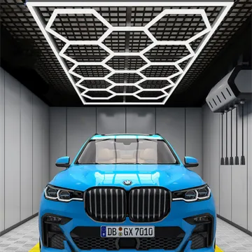 Hexagon LED Ceiling Lights for Garage