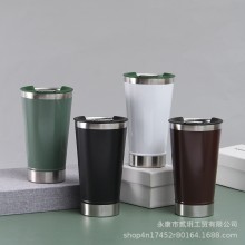 Vehicle mounted outdoor vacuum insulation cup