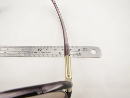 Large Round Frame Brown Gradient Lens Womens Tom Ford Sunglasses Sandrine Tf124 59f