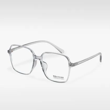 Trendy Large Frame Anti-Blue Light Myopia Glasses