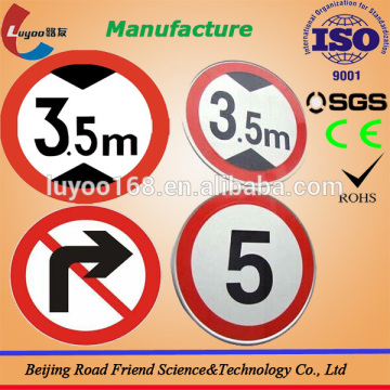 Warning mark reflective traffic signs
