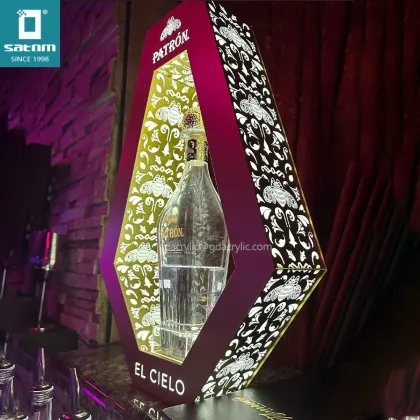 ABS Plastic Acrylic Bottle Display Presenter