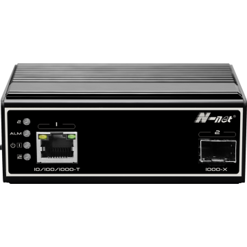 2-port industrial gigabit switch