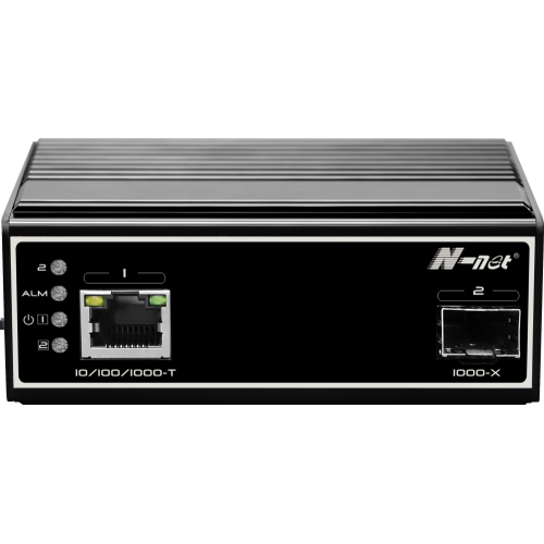 2-port industrial gigabit switch