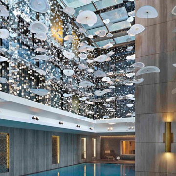 Superior Quality Custom Commercial Luxury Lobby Chandelier